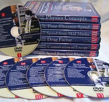 Lethal Weapon Lectures – Collision Reconstruction DVD Library