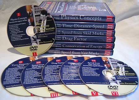 Lethal Weapon Lectures – Collision Reconstruction DVD Library