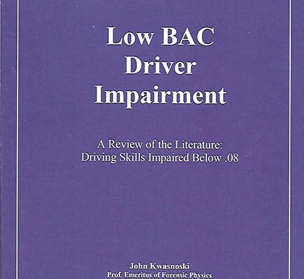 Low BAC Driver Impairment